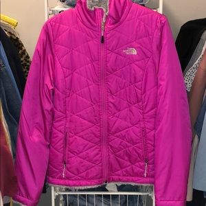 Hot Pink North Face Jacket